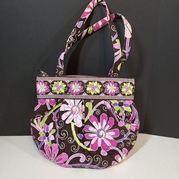 Vera Bradley Flowered Purse - Picture 1 of 10